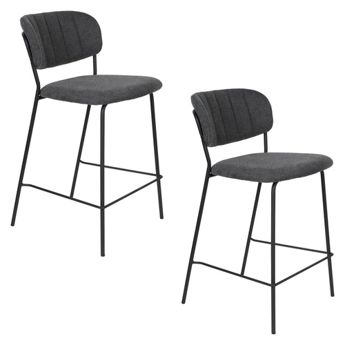 Housecraft Living Jolien Kruk Zwart/Donkergrijs - Set van 2 - vtwonen shop