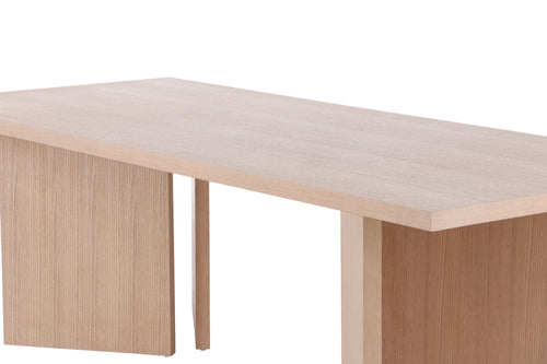 Rebellenclub Eetkamertafel Vimmerby - 240 x 100 cm - Licht Eiken - vtwonen shop