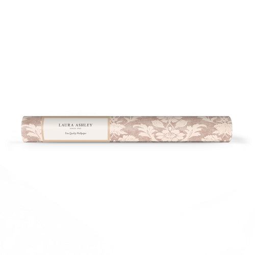 Laura Ashley Vliesbehang - Semington Silhouette Plaster Pink