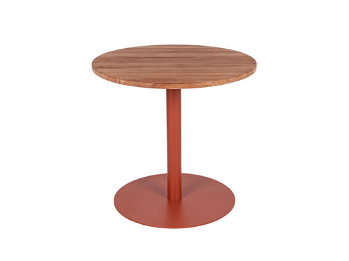 MaximaVida massief rond teakhouten tafelblad Java indoor 80 cm - vtwonen shop