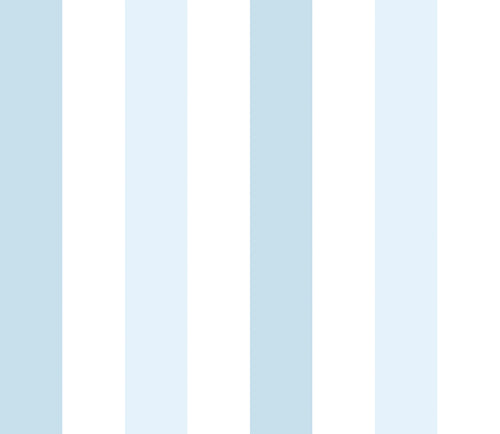 Sanders & Sanders behang strepen blauw en wit - 53 cm x 10 m - 640468