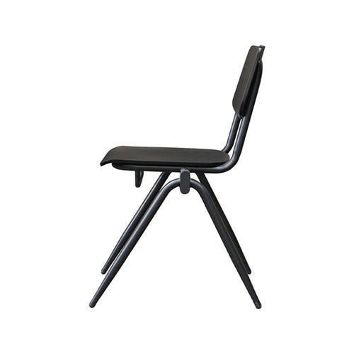 LABEL51 Eetkamerstoel Solid - Zwart Hout - Set van 2 - vtwonen shop