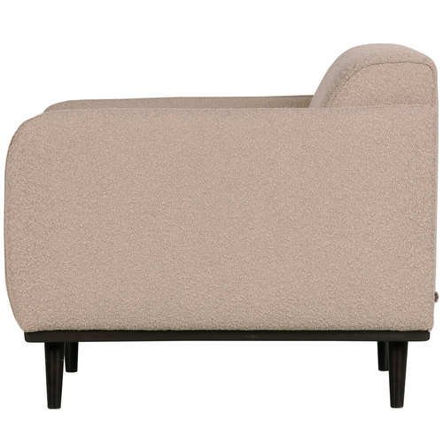 WOOOD fauteuil Statement - Polyester - Beige - 77x72x93