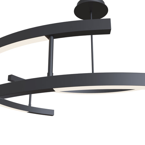 Maytoni - Hanglamp Line - Zwart - Ø83 - vtwonen shop