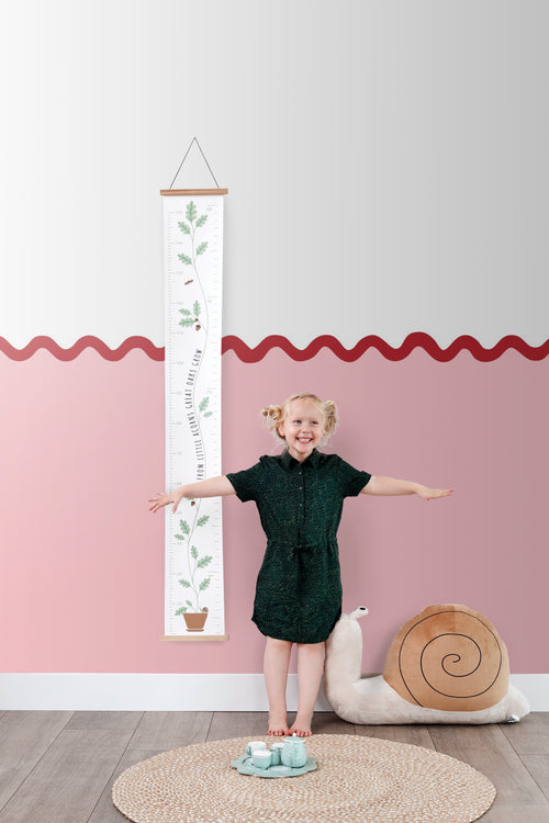 ESTAhome fotobehang lambrisering roze en rood - 2.5 x 2.79 m - 159528 - vtwonen shop