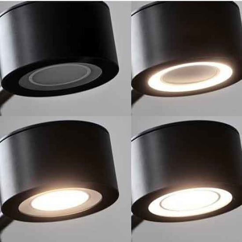 Nordlux Clyde Kroonluchter - 4-lichts LED Stepdim - 2700K - Zwart