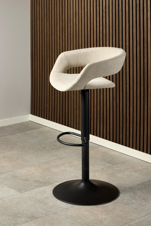 Rebellenclub Barkruk Lara - Set Van 2 - Beige