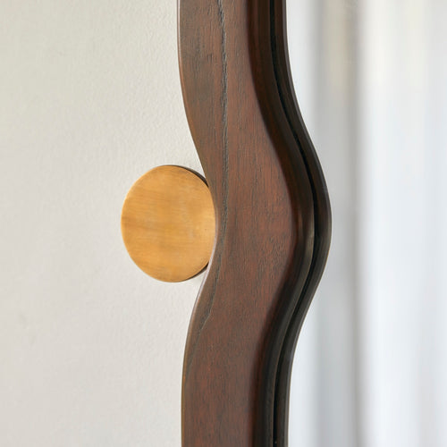 Tikamoon Spiegel in mindi 80 x 50 cm - Bruin - vtwonen shop