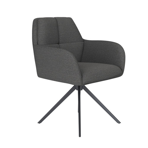 Housecraft Living Pete Eetkamerstoel Metaal Grijs