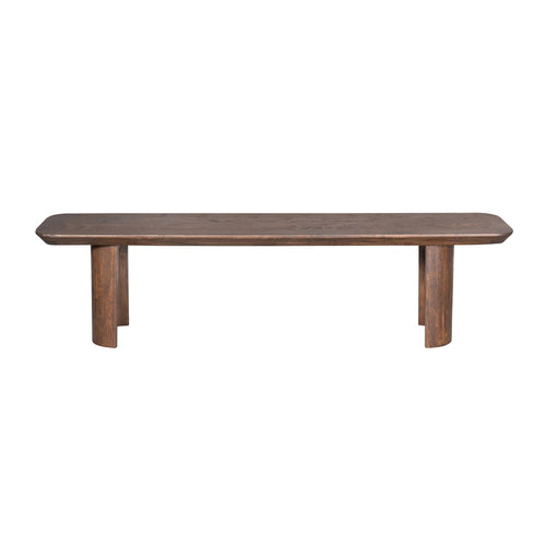 StarFurn Eetkamerbank Maré - Bruin Hout - 220x38x45cm