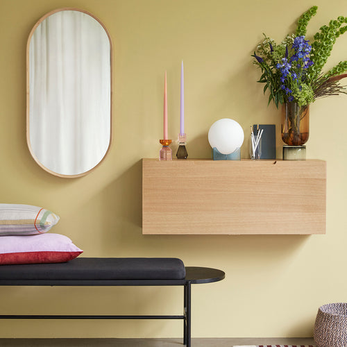 Hübsch vaas Stand - glas - ø16xh32cm - vtwonen shop