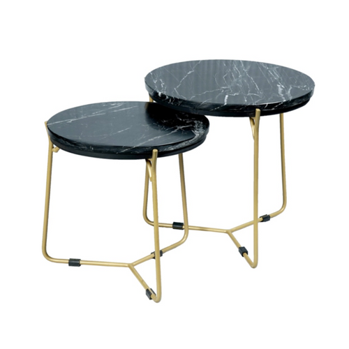 Starfurn  salontafel Caly - zwart - 45x45x45cm