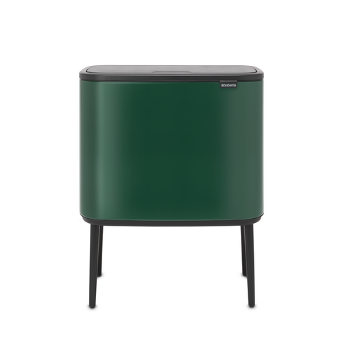 Brabantia Bo Touch Bin, met 2 binnenemmers, 11 + 23 liter - Pine Green