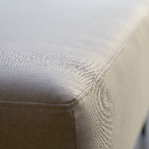 Tikamoon Voetenbank in ecru stof - Beige