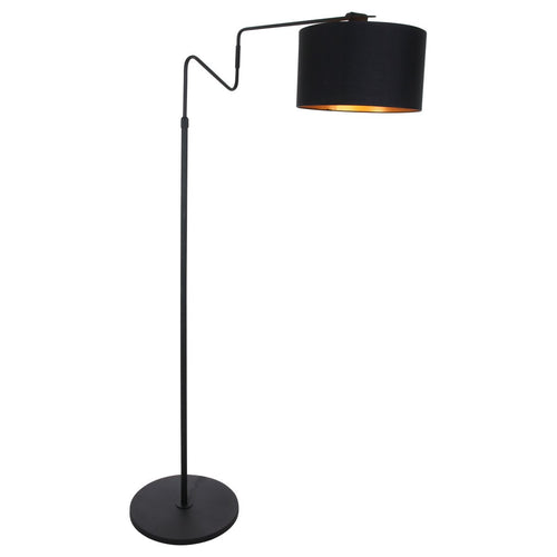 Anne Light & home vloerlamp linstrom - 1 lichts - 100x 155 cm - zwart - vtwonen shop