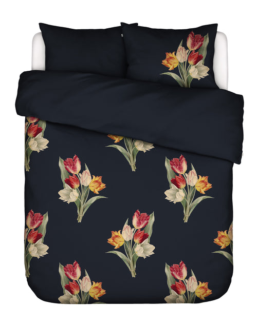 Essenza Tosca dekbedovertrek - Tweepersoons – 200x200/220 cm - Antraciet