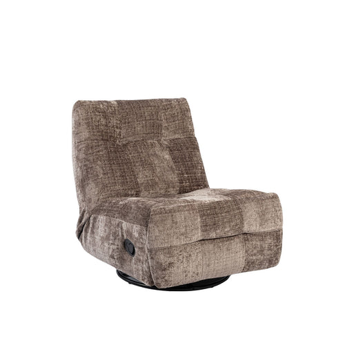 Starfurn Relaxfauteuil Chill - Taupe - Draaibaar - 97x78x90cm
