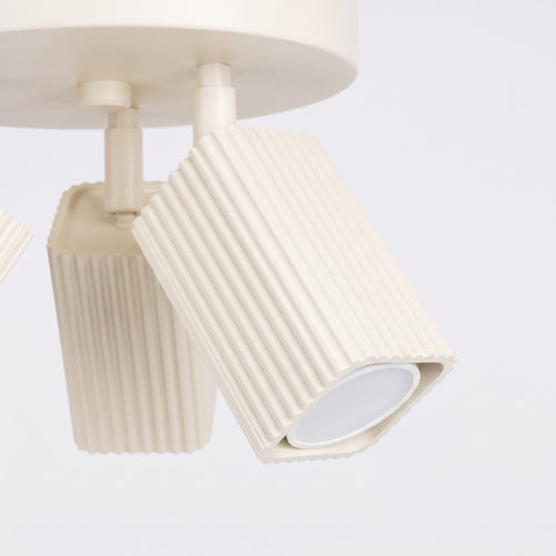 Sollux Lighting Plafondlamp RAYO 3P beige - 20x20x18cm