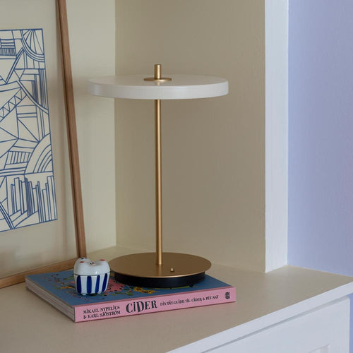 Umage Asteria Move Oplaadbare Tafellamp Pearl White