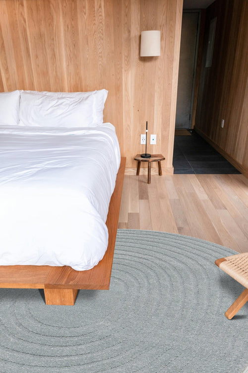 AFK Living vloerkleed Aeon - reliëfeffect - blauw - 200 x 290 cm - vtwonen shop