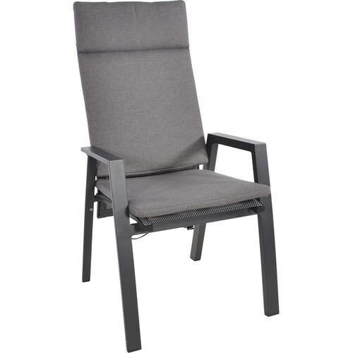 Lesli Living bistrostoel Amir - grijs - 59,5x70x112cm