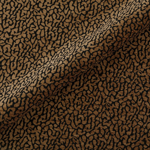 Premium Interiors - Draaistoel COMI - stof met patroon  bruin 65cm