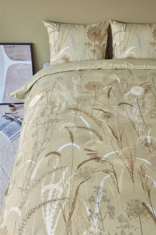 Beddinghouse Amelie dekbedovertrek - Lits-Jumeaux - 240x200/220 cm - Groen