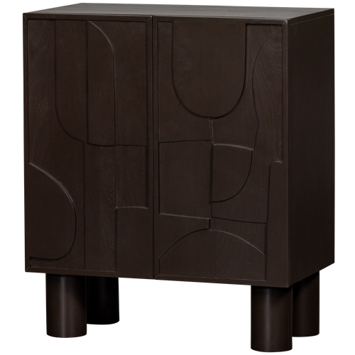 BePureHome kastje Notice - Hout - Espresso - 95x80x43 - vtwonen shop