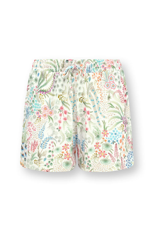 Pip Studio - Bob Korte pyjamabroek - Dames - Querida - Wit - XS