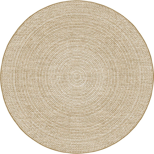 Rond buitenkleed Solid jute - Interieur05 - 200 x 200 cm - vtwonen shop