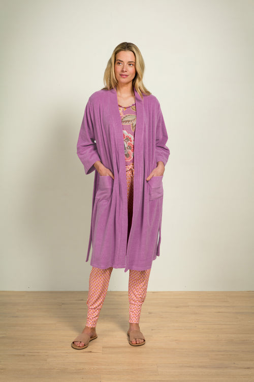 Pip Studio - Bobien Lange pyjamabroek - Dames - Mojo - Roze - S