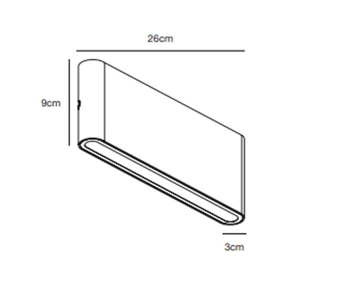 Nordlux Kinver Wandlamp Buiten L - 2-lichts LED - 3000K - IP54 - Zwart - vtwonen shop