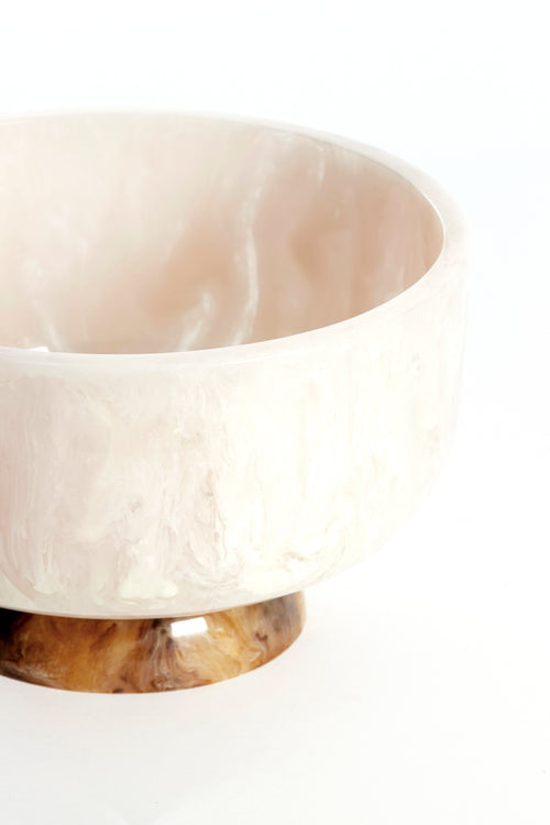 Light & Living schaal LEWOTOBI - Ø28x17cm - wit