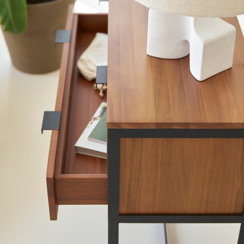 Tikamoon Dressoir van massief acacia en metaal - Naturel