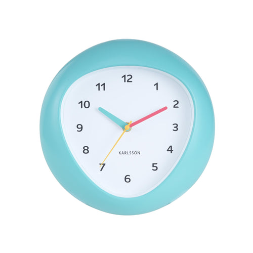 Karlsson wandklok Funky Vibes - blauw - Ø25.5cm - vtwonen shop