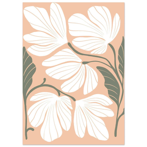 Artfulprints  Boho – Delicate flowers   poster 50x70 cm - vtwonen shop