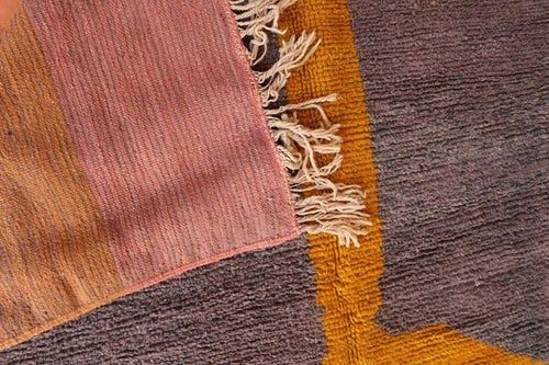 AFK Living vloerkleed Berber - handgemaakt - Wol - 80 x 240 cm