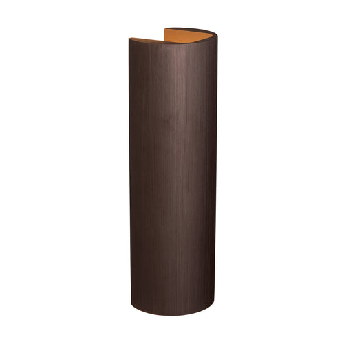 Atmooz wandlamp Macy - geborsteld brons - 8 x 6,5 x H 25 cm - geïntegreerde led