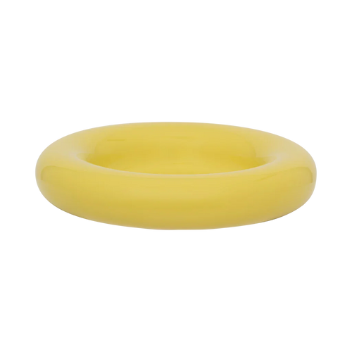 Urban Nature Culture serveerschaal Lou warm olive - Ø 36 * 10 cm