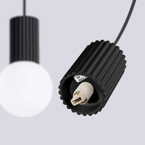 Sollux Lighting Hanglamp HALO 2L zwart - 33,5x6x120cm