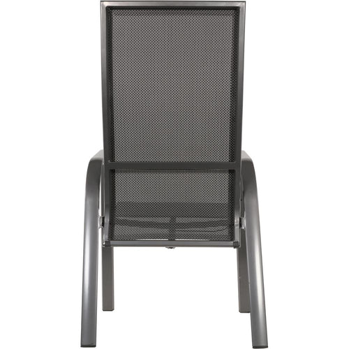 Lesli Living bistrostoel Mojito - antraciet - 59x69x110cm