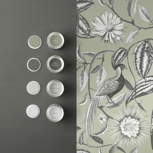 Graham & Brown Vliesbehang - Amherst's Garden Sage - Groen - vtwonen shop