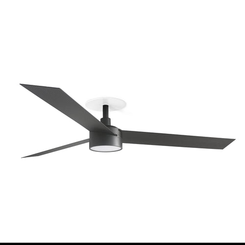 Faro Cruiser Cruiser Inbouw LED Plafondventilator 132cm Mat Zwart CCT
