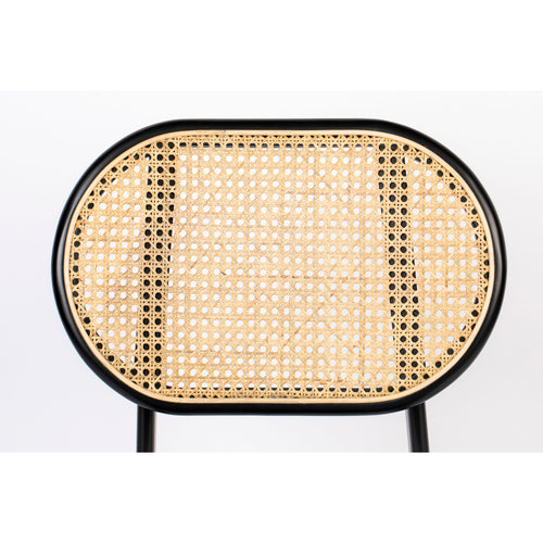 Zuiver Spike Eetkamerstoel Naturel Rotan/ Grijs - vtwonen shop