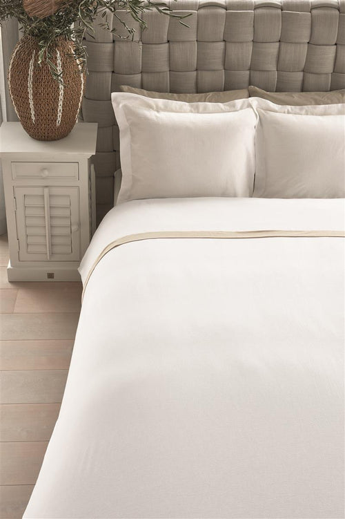 Riviera Maison kussensloop Ease - 60x70 cm - wit