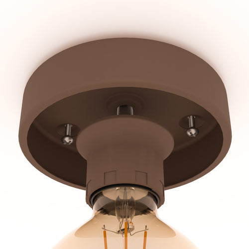 EGLO plafondlamp Mogano - e27 - ø 40 cm - mokka - vtwonen shop