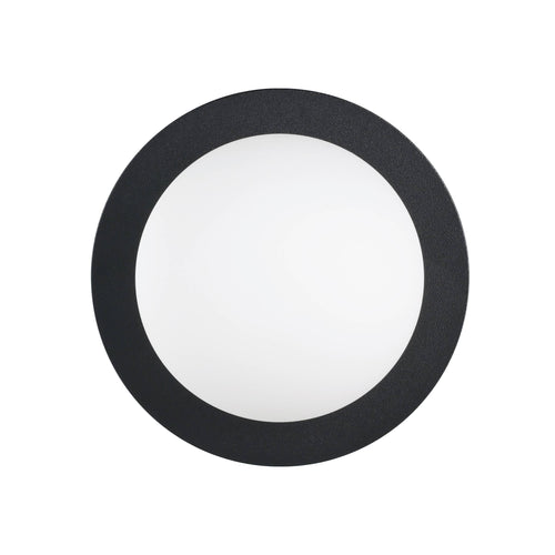 EGLO plafondlamp Mosiano - led - ø 11 cm - zwart/wit - vtwonen shop