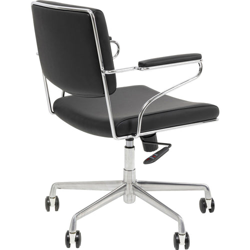 Kare Design Draaibare Bureaustoel Dottore zwart