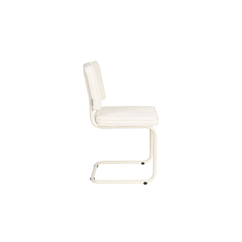 Zuiver Ridge Soft Eetkamerstoelen  Gebroken Wit - Set van 2 - vtwonen shop