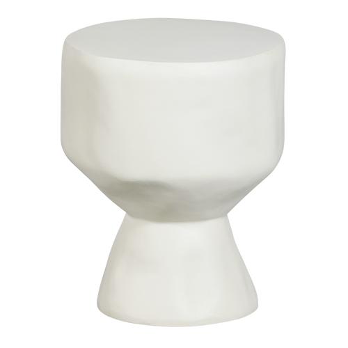 WOOOD bijzettafel Aur - Polymeer - Naturel - 50x40x40 - vtwonen shop